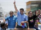 Longe do favoritismo nas pesquisas, Capriles percorre a Venezuela em busca de votos Leo Ramirez/AFP