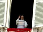 Papa Francisco fala para 100 mil peregrinos na praça de São Pedro Gabriel Bouys/AFP