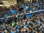 Após uso de sinalizadores, quatro torcedores são detidos na Arena Ricardo Duarte/ Após uso de sinalizadores, quatro torcedores são detidos na Arena Ricardo Duarte/