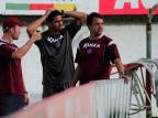 Rafael Santiago volta a ficar de fora do treino do Caxias e segue como dúvida para enfrentar o Pelotas Porthus Junior, Agência RBS/ Rafael Santiago volta a ficar de fora do treino do Caxias e segue como dúvida para enfrentar o Pelotas Porthus Junior, Agência RBS/