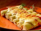 Canelone de palmito é opção para um almoço sem carne inaceres,divulgação/Inaceres,Divulgação