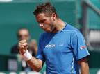 Andy Murray perde para Wawrinka e é eliminado em Monte Carlo VALERY HACHE / AFP/ Andy Murray perde para Wawrinka e é eliminado em Monte Carlo VALERY HACHE / AFP/