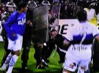 Tribunal da Conmebol analisa imagens da briga pós-jogo do Grêmio no Chile Reprodução/Fox Sports Tribunal da Conmebol analisa imagens da briga pós-jogo do Grêmio no Chile Reprodução/Fox Sports