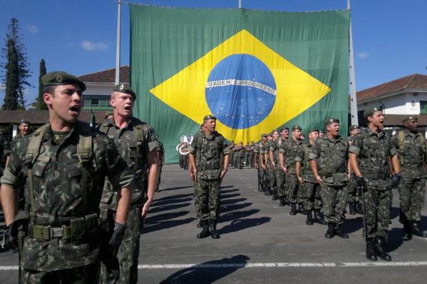 Militares comemoram o Dia do Exército em Porto Alegre Gilmar de Souza/Agência RBS
