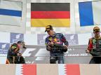 Estratégia funciona e Lotus conquista pódio ao lado de Sebastian Vettel Tom Gandolfini/AFP Estratégia funciona e Lotus conquista pódio ao lado de Sebastian Vettel Tom Gandolfini/AFP