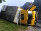 Caminhão tomba e provoca congestionamento na Zona Norte Ronaldo Bernardi/Agencia RBS