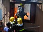 Incêndio destrói casa em Passo Fundo Diogo Zanatta/Especial