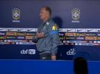 Felipão se irrita com pergunta de repórter e abandona coletiva de imprensa Reprodução/SporTV Felipão se irrita com pergunta de repórter e abandona coletiva de imprensa Reprodução/SporTV