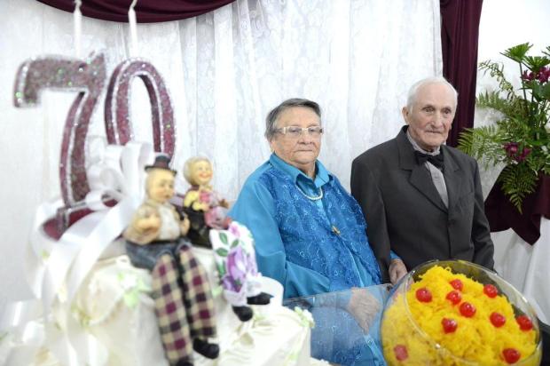 Casal celebra 70 anos de casamento em Pelotas Alisson Assumpção/Especial