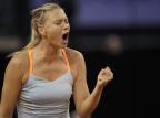 De olho no topo do ranking, Sharapova vence na estreia em Madri THOMAS KIENZLE/AFP