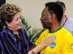 Dilma encontra Pelé em feira agropecuária Roberto Stuckert Filho/Presidência da República,Divulgação Dilma encontra Pelé em feira agropecuária Roberto Stuckert Filho/Presidência da República,Divulgação