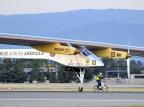 Avião Solar Impulse inicia sua viagem pelos EUA Josh Edelson/AFP PHOTO