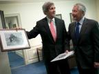 Kerry discutirá situação da Síria com Putin Win McNamee/GETTY IMAGES NORTH AMERICA Kerry discutirá situação da Síria com Putin Win McNamee/GETTY IMAGES NORTH AMERICA