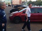 FOTO: Após perda de voo, Vanderlei Luxemburgo vai ao Olímpico Marco Souza/