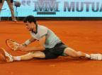 Para vencer Djokovic, búlgaro Gregor Dimitrov teve de se esticar DOMINIQUE FAGET / AFP/