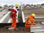 Construção do veículo rápido sobre trilhos em Cuiabá tem cronograma atrasado Secom/MT/Divulgação Construção do veículo rápido sobre trilhos em Cuiabá tem cronograma atrasado Secom/MT/Divulgação