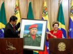 Dilma fala portunhol com primeira-dama venezuelana e ganha de presente foto de Chávez Roberto Stuckert Filho/Presidência da República/Divulgação