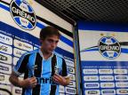 Maxi Rodríguez é apresentado no Grêmio: "Venho jogar em um time campeão do mundo" Fernando Gomes/