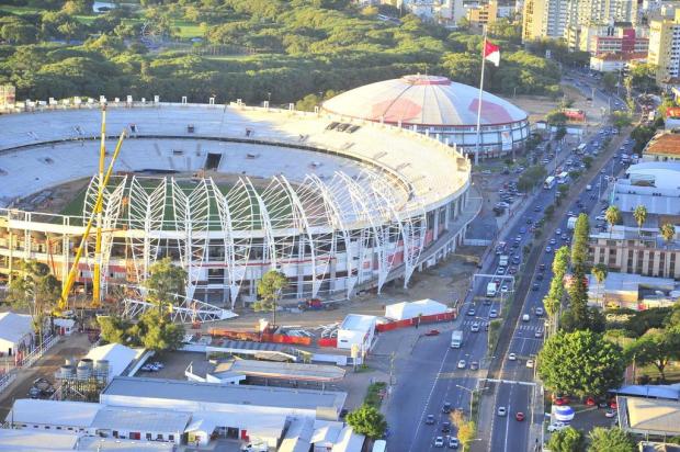 Engenheiro afirma que cobertura do Beira-Rio é seu trabalho mais complexo Lauro Alves/Agencia RBS