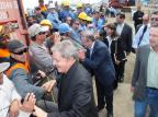 Lula é ovacionado durante palestra no Polo Naval em Rio Grande Arquivo Pessoal/Arquivo Pessoal Lula é ovacionado durante palestra no Polo Naval em Rio Grande Arquivo Pessoal/Arquivo Pessoal