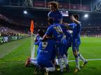 Chelsea vence o Benfica no último minuto e fica com o título da Liga Europa Patrik Stollarz/AFP