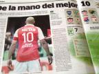 Colombianos depositam sua fé em Omar Pérez, o "Riquelme" do Santa Fe Luís Henrique Benfica/Agencia RBS