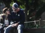 Turistas em Gramado aguardam pela geada desta sexta-feira Daniela Xu/Agencia RBS