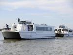 Novo catamarã é testado pela primeira vez no Guaíba