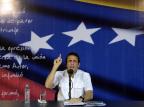 Henrique Capriles diz que surgirão acusações "muito graves" nesta segunda-feira Leo Ramirez/AFP PHOTO Henrique Capriles diz que surgirão acusações "muito graves" nesta segunda-feira Leo Ramirez/AFP PHOTO