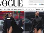 Candice Swanepoel posa sexy para revista australiana Vogue/Reprodução Candice Swanepoel posa sexy para revista australiana Vogue/Reprodução