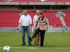 Dilma inaugura Arena Pernambuco e parte da imprensa trabalha no banheiro Roberto Stuckert Filho/Presidência da Republica Dilma inaugura Arena Pernambuco e parte da imprensa trabalha no banheiro Roberto Stuckert Filho/Presidência da Republica