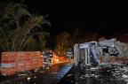 Acidente envolvendo três caminhões deixa dois mortos na ERS-122, entre Flores e Antônio Prado (Juan Barbosa, Agência RBS/)