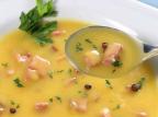 Sopa de abóbora é saborosa e leva requeijão na receita Ver Descrição/Ver Descrição