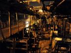 Criminosos incendeiam ônibus em Joinville Diorgenes Pandini/Agencia RBS