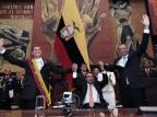 Correa toma posse para último mandato como presidente do Equador AFP PHOTO/PRESIDENCIA Correa toma posse para último mandato como presidente do Equador AFP PHOTO/PRESIDENCIA