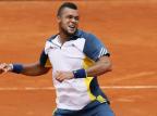 Com apoio da torcida, Tsonga vence com tranquilidade em Roland Garros PATRICK KOVARIK/AFP/Agência RBS