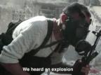 Jornalistas flagram uso de armas químicas contra rebeldes sírios Reprodução/Le Monde Jornalistas flagram uso de armas químicas contra rebeldes sírios Reprodução/Le Monde