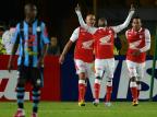 Santa Fe bate o Real Garcilaso e é o primeiro semifinalista da Libertadores EITAN ABRAMOVICH/AFP