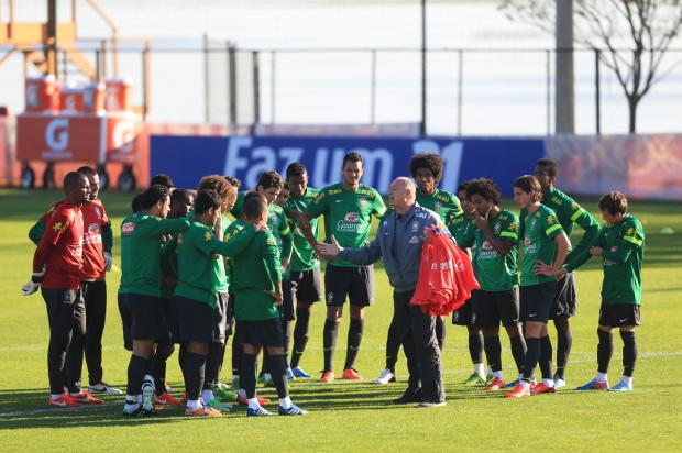 Treino da Seleção Brasileira na Arena será fechado para torcedores Diego Vara/