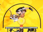 Vídeo: LeBron dá belo toco em Splitter, Miami atropela e empata finais da NBA GARY DINEEN/NBAE / Getty Images / AFP