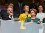 Blatter e Dilma são vaiados durante discurso no Mané Garrincha, em Brasília YASUYOSHI CHIBA/AFP