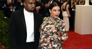 Kim Kardashian e Kanye West escolhem o nome da filha TIMOTHY A. CLARY/AFP