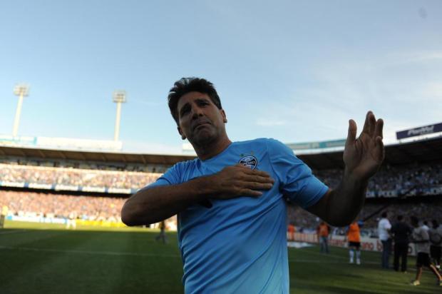 Ídolo está de volta: Grêmio fecha a contratação do técnico Renato Portaluppi Ricardo Duarte/Agencia RBS Ídolo está de volta: Grêmio fecha a contratação do técnico Renato Portaluppi Ricardo Duarte/Agencia RBS