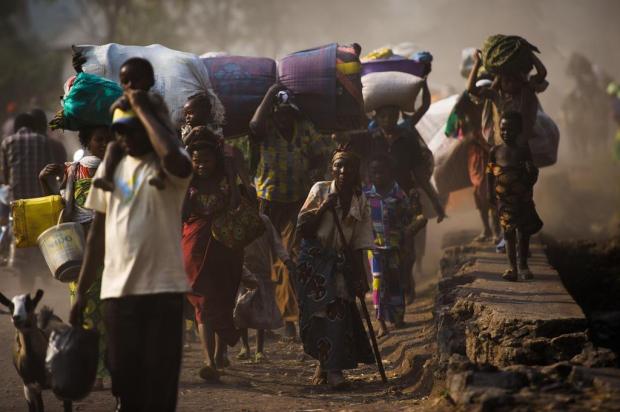 Exército da República Democrática do Congo afirma ter matado 120 rebeldes PHIL MOORE/AFP