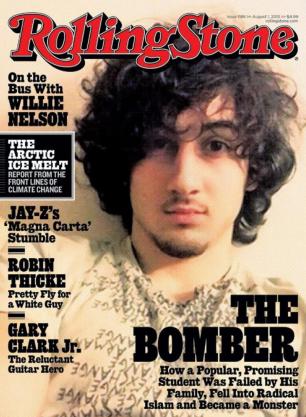 Rolling Stone: capa com acusado de atentados de Boston gera críticas Rolling Stone/Reprodução