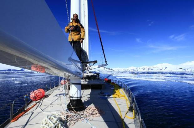 Amyr Klink lança livro sobre a Antártica em sessão de autógrafos no Gasômetro Amyr Klink/Divulgação