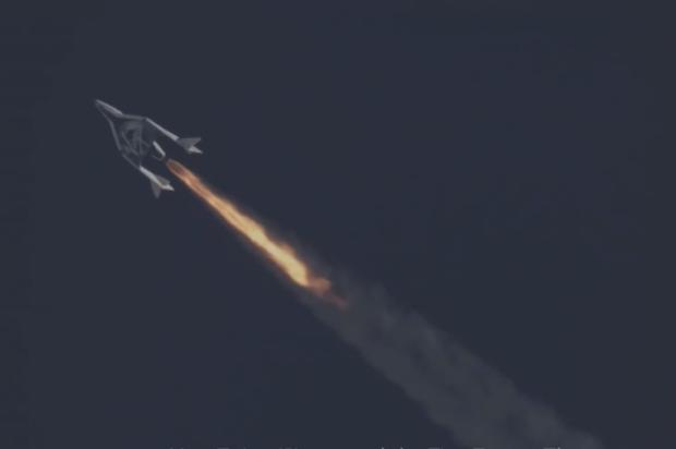 Virgin SS2 se torna primeira nave comercial a atingir estratosfera, e turismo espacial deve ser inaugurado em 2014 YouTube/Reprodução