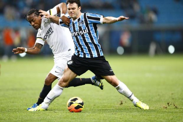 Grêmio cede empate no fim da partida e fica no 1 a 1 com o Santos na Arena Ricardo Duarte/Agencia RBS