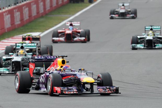 Sebastian Vettel vence na Coreia e fica mais próximo do título Prakash Singh/AFP