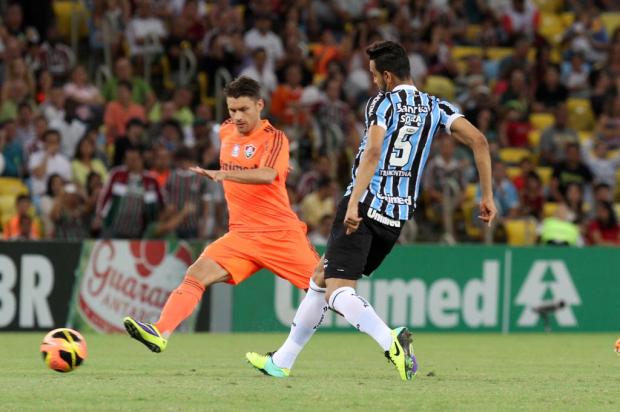Sobis marca no fim e Grêmio fica no empate com o Fluminense no Maracanã Ricardo Ayres/Photocamera